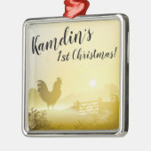 Personalisierter XMAS Ornament Sonniger Morgen Far (Links)