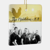 Personalisierter XMAS Ornament Sonniger Morgen Far (Rechts)