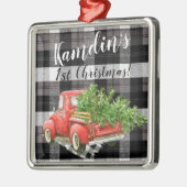 Personalisierter XMAS Ornament Truck Buffalo Karie (Links)