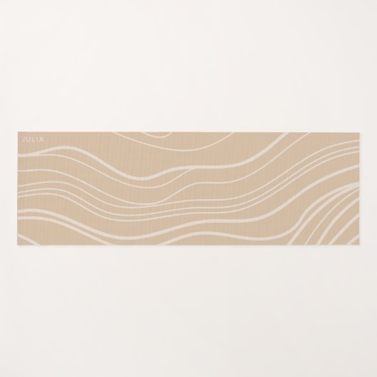Personalisierter Yoga Mat Yogamatte (Vorderseite (Horizontal))