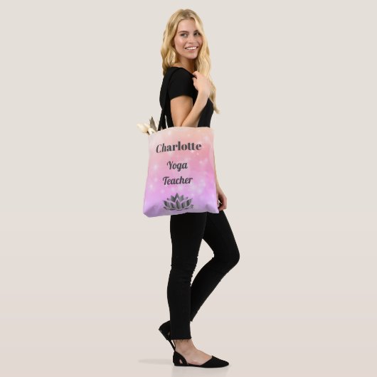 Personalisierter Yogalehrer Tasche (Am Model)