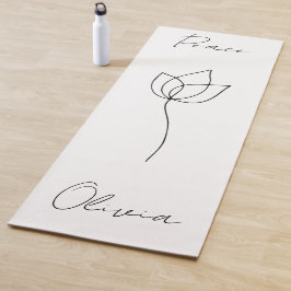 Personalisierter Yogamat, Peace Yoga matt Yogamatte