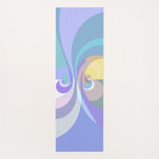 Personalisierter Yogamat Yogamatte (Rückseite)