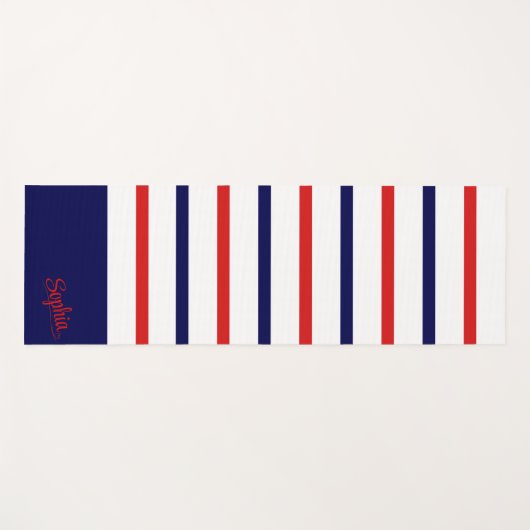 Personalisierter Yogamattel Yogamatte (Vorderseite (Horizontal))