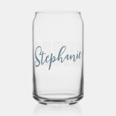 Personalisierter Zahnarzt Leopard Dosenglas (Rückseite)