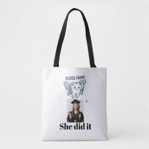 Personalisierter Zahnarzthelferin-Abschluss-Floss  Tasche