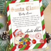 Personalisierter Zauberbrief vom Weihnachtsmann Einladung