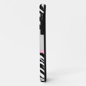 Personalisierter Zebra-Muster Case-Mate iPhone Hülle (Hinten/Links)