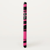 Personalisierter Zebra-Rosa-Schwarzipod-Touch-Fall Case-Mate iPhone Hülle (Hinten/Rechts)