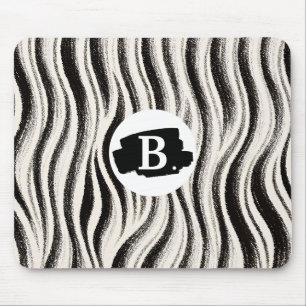 Personalisierter Zebra Stripe-Mauspad Mousepad