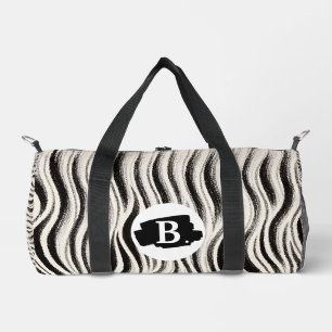 Personalisierter Zebrastreifen für kleine Duffelta Duffle Bag