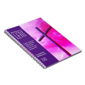 Personalisierter Zeichn in der Nähe Gottes Lenten Notizblock (Rechte Seite)