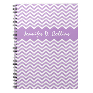 Personalisierter Zickzack Musternotizblock des Notizblock