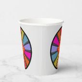 Personalisierter Zirkus Big Top Pappbecher (Rechts)