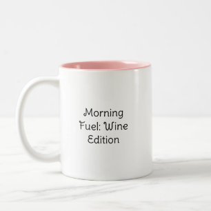 Personalisierter Zitat-Kaffeebecher Zweifarbige Tasse