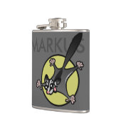 PERSONALISIERTER ZUCKERGLIDER VINYL-WRAPPENFLASK FLACHMANN (Links)