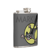 PERSONALISIERTER ZUCKERGLIDER VINYL-WRAPPENFLASK FLACHMANN (Rechts)