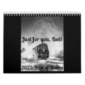 Personalisierter Zugkalender Kalender (Titelbild)