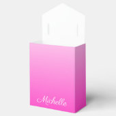 Personalisierter zweifarbiger Farbverlauf ombre ho Geschenkschachtel (Geöffnet)