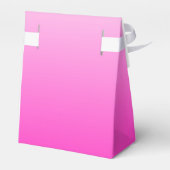 Personalisierter zweifarbiger Farbverlauf ombre ho Geschenkschachtel (Rückseite)