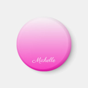 Personalisierter zweifarbiger Farbverlauf ombre ho Magnet