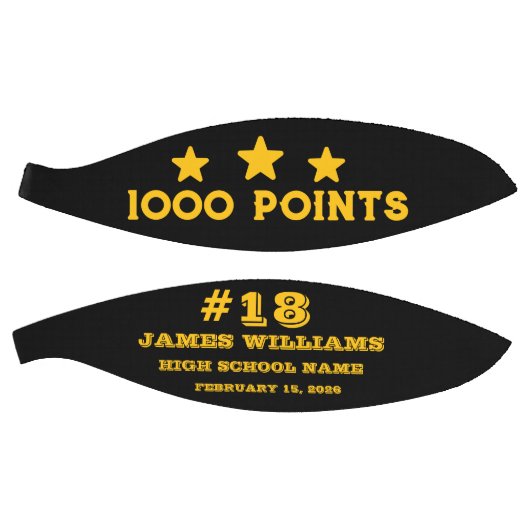 Personalisiertes 1000-Punkte-Geschenk für Spieler Basketball (Panele)