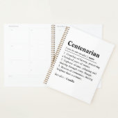 Personalisiertes 100. Geburtstagsjournal, individu Planer (Anzeige)
