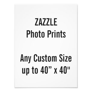 Personalisiertes 12" x 16" Foto-Druck oder Fotodruck
