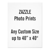 Personalisiertes 12" x 16" Foto Print, oder benutz (Vorne)