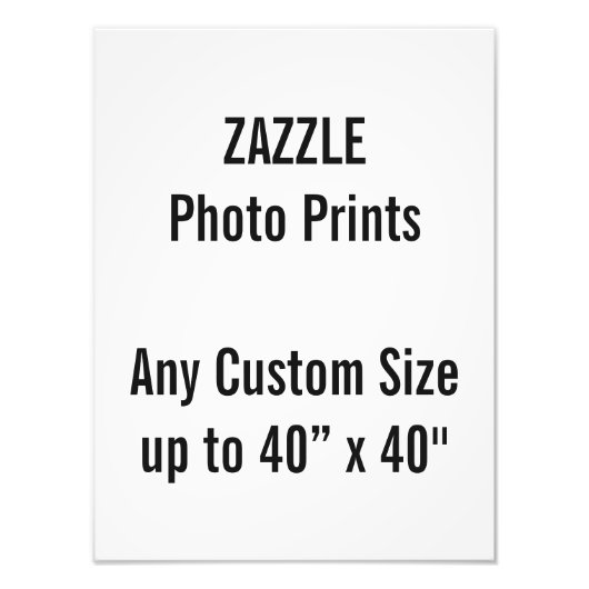 Personalisiertes 12" x 16" Foto Print, oder benutz (Vorne)