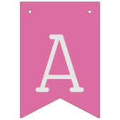 Personalisiertes 16-Flag Foto Farbenfroh zum Gebur Wimpelkette (Dritte Fahne)