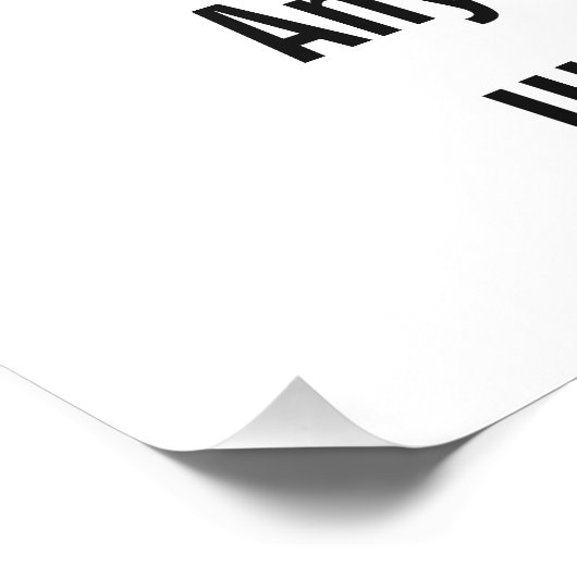 Personalisiertes 18" x 14" Foto Print, oder benutz (Ecke)