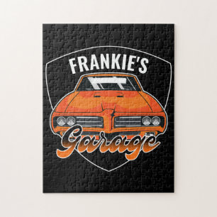 Personalisiertes 1969 Ram Air 400 Muscle Car Garag Puzzle