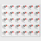 Personalisiertes 1. Geburtstag Geschenkpapier (Flach)