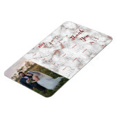 Personalisiertes 2022 Foto Kühlschrank Kalender Ma Magnet (Linke Seite)