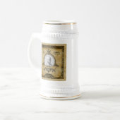 Personalisiertes 21. Geburtstagsnamensjahr Foto Vi Bierglas (Vorderseite Links)