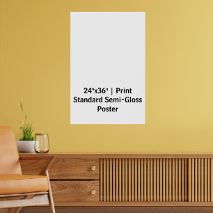 Personalisiertes 24"x36" Standard Semi-Gloss Poster