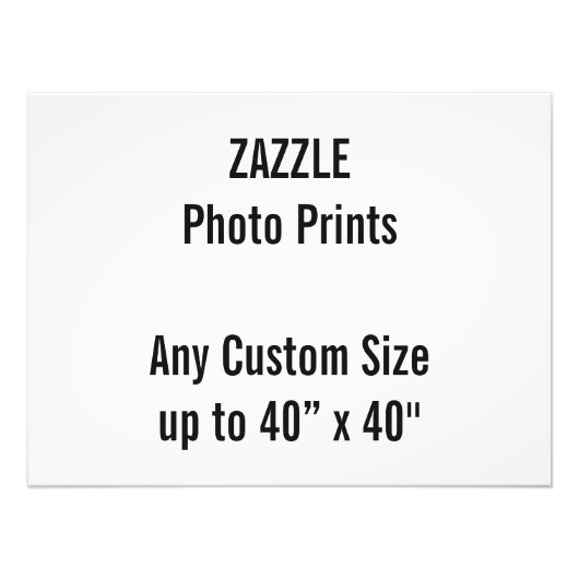Personalisiertes 24" x 18" Foto Print, oder benutz (Vorne)