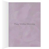 personalisiertes 33. Hochzeitstag lila Herz (Innen (Rechts))