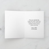 Personalisiertes 35. Hochzeitstag Karte (Innenseite)