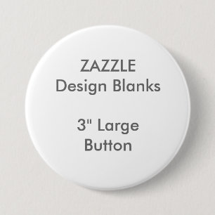 Personalisiertes 3" große runde Knopf-Schablone Button