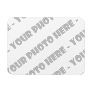 Personalisiertes 3" x 4" Foto-Magnet, schaffen Magnet