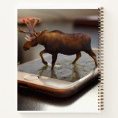 Personalisiertes 3D-Notebook Notizblock (Rückseite)