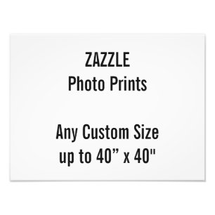 Personalisiertes 40 x 30 cm Foto Print, oder benut