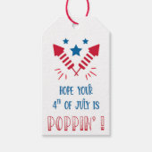 Personalisiertes 4. Juli Marketing Geschenkanhänger (Vorderseite)