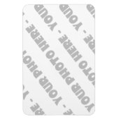 Personalisiertes 4" x 6" Foto-Magnet, erstellen Si Magnet (Vertikal)