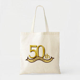 Personalisiertes 50. Jahrestags-Geschenk Tragetasche