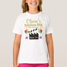 PERSONALISIERTES 50. SUPER STAR BIRTHDAT-T-SHIRT T-Shirt