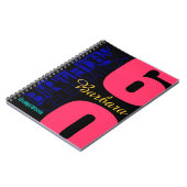 Personalisiertes 60. Geburtstag POP Gästebuch Notizblock (Linke Seite)