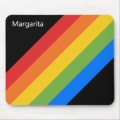 Personalisiertes 6-farbiges Mauspad (Vorne)
